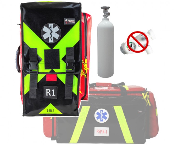 Zestaw PSP R1 w plecaku wg wytycznych KSRG 02.2026